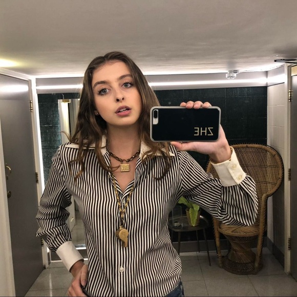 Vintage Striped Blouse - Picture 3 of 8